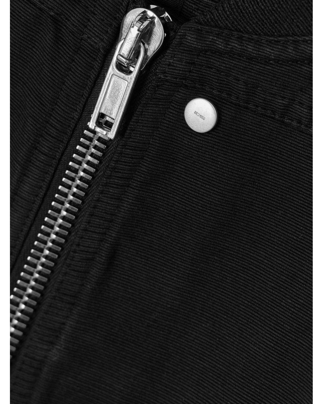 Rick Owens Black Babel Tatlin Cotton Bomber Jacket