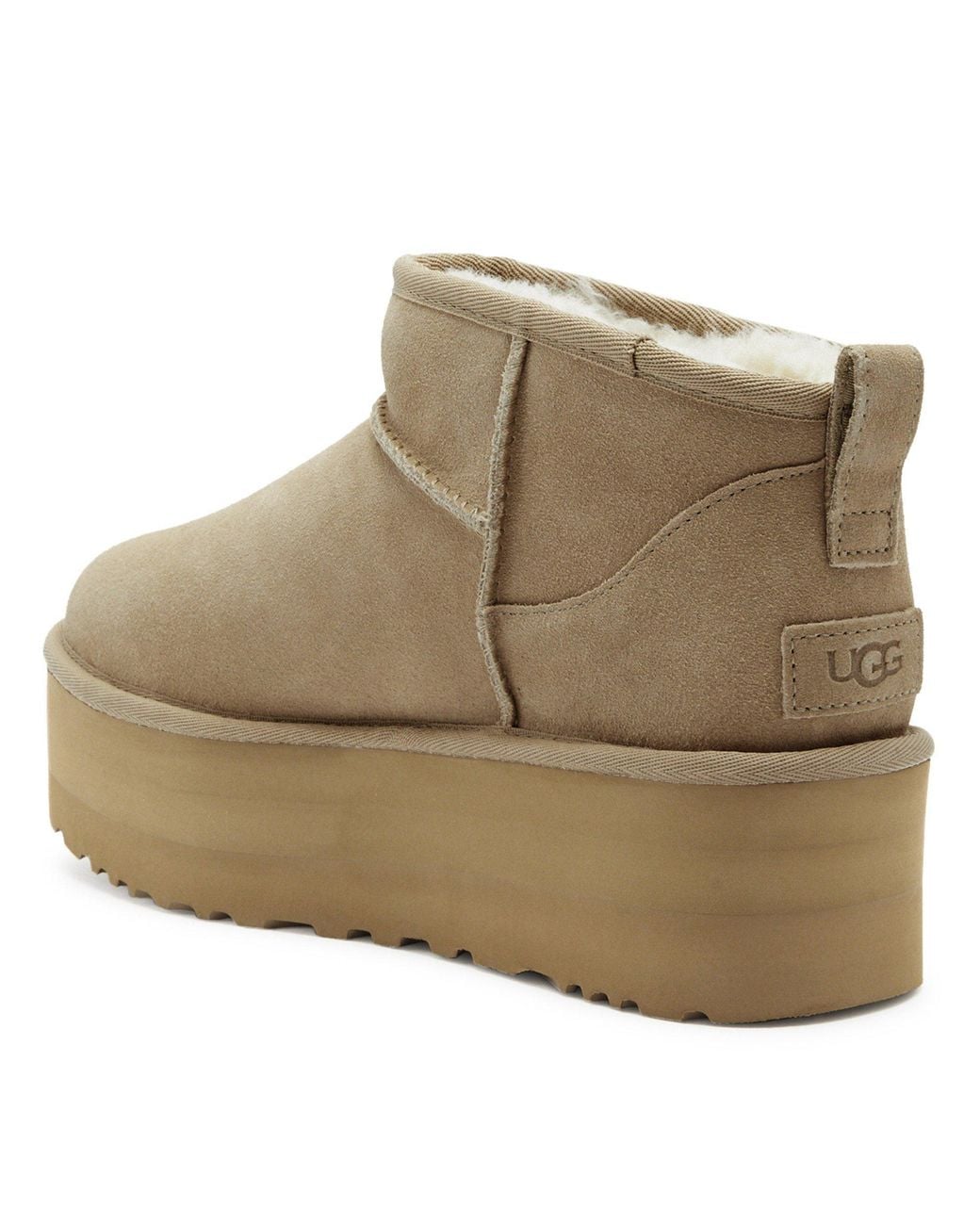 Ugg Brown Waterproof Thickened Ankle Boots