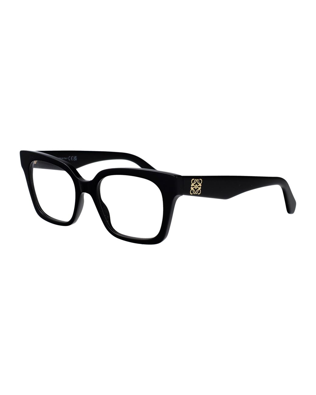 Loewe White Rectangle Frame Glasses
