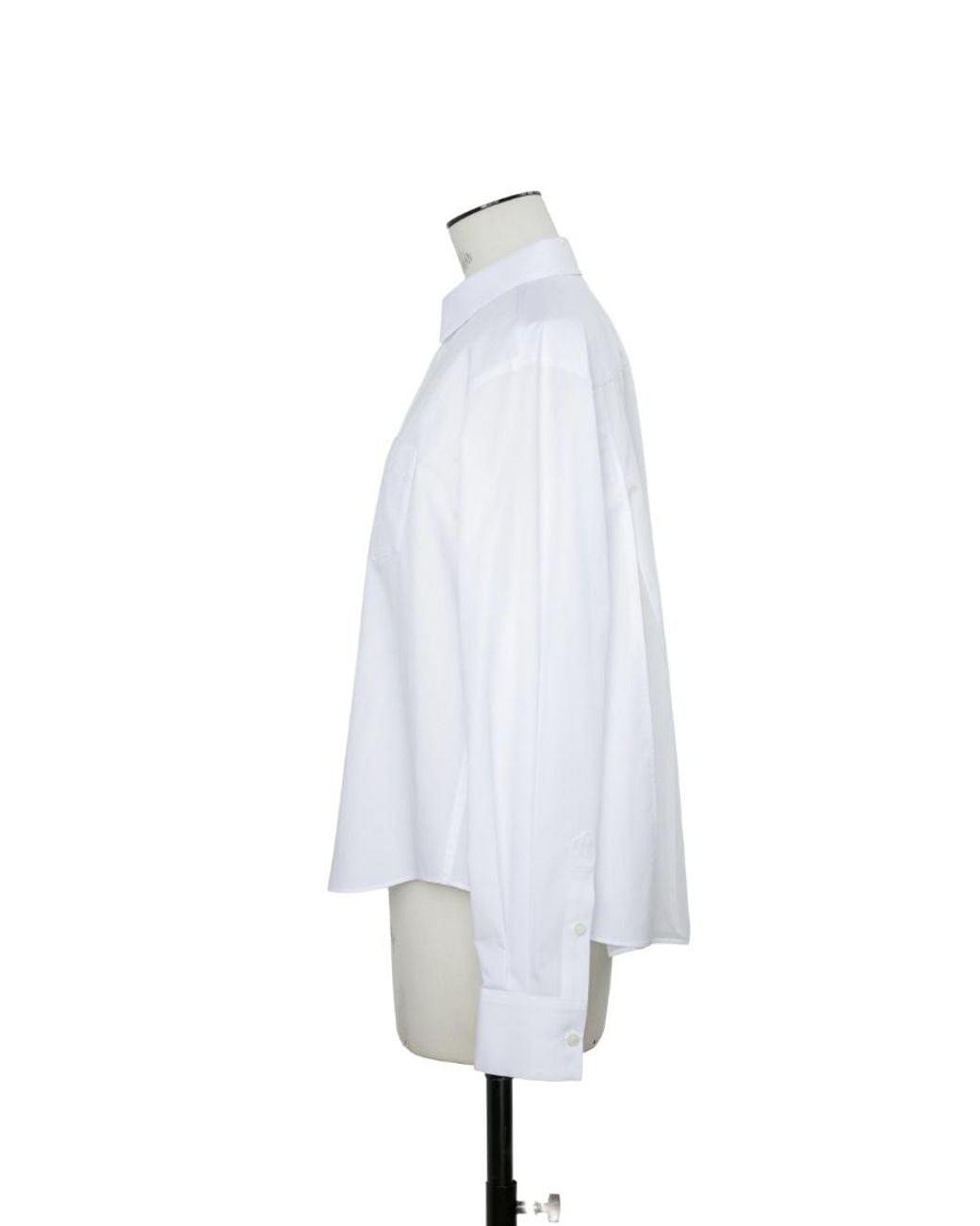 Sacai White Cotton Poplin Shirt