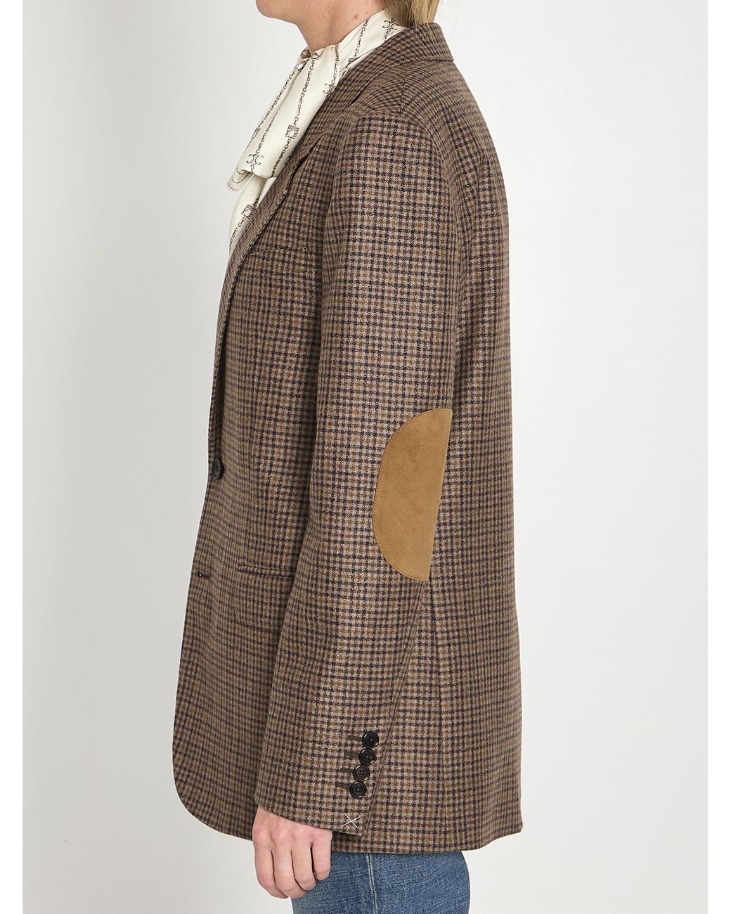 Céline Brown Long-Sleeved Suit Coat