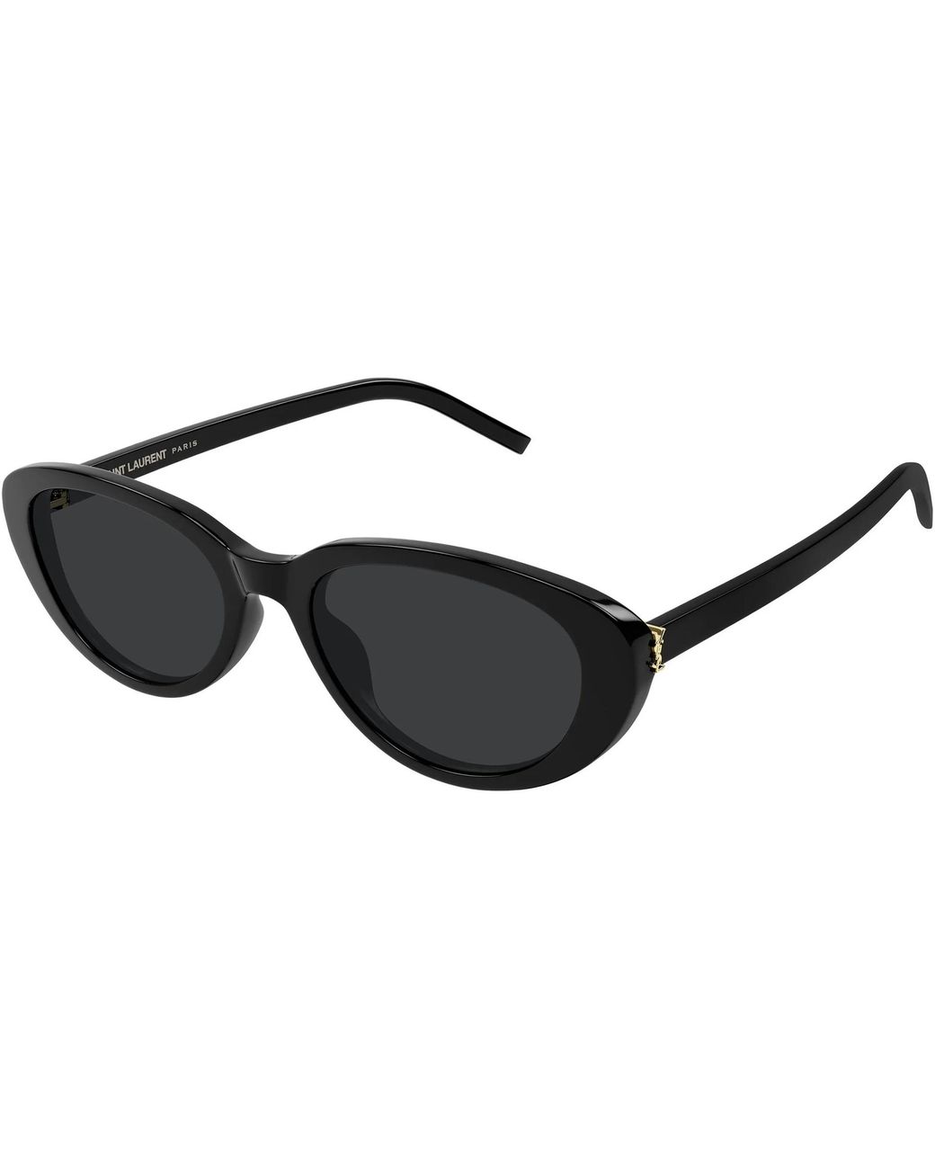 Saint Laurent Black Eyewear Cat-Eye Frame Sunglasses