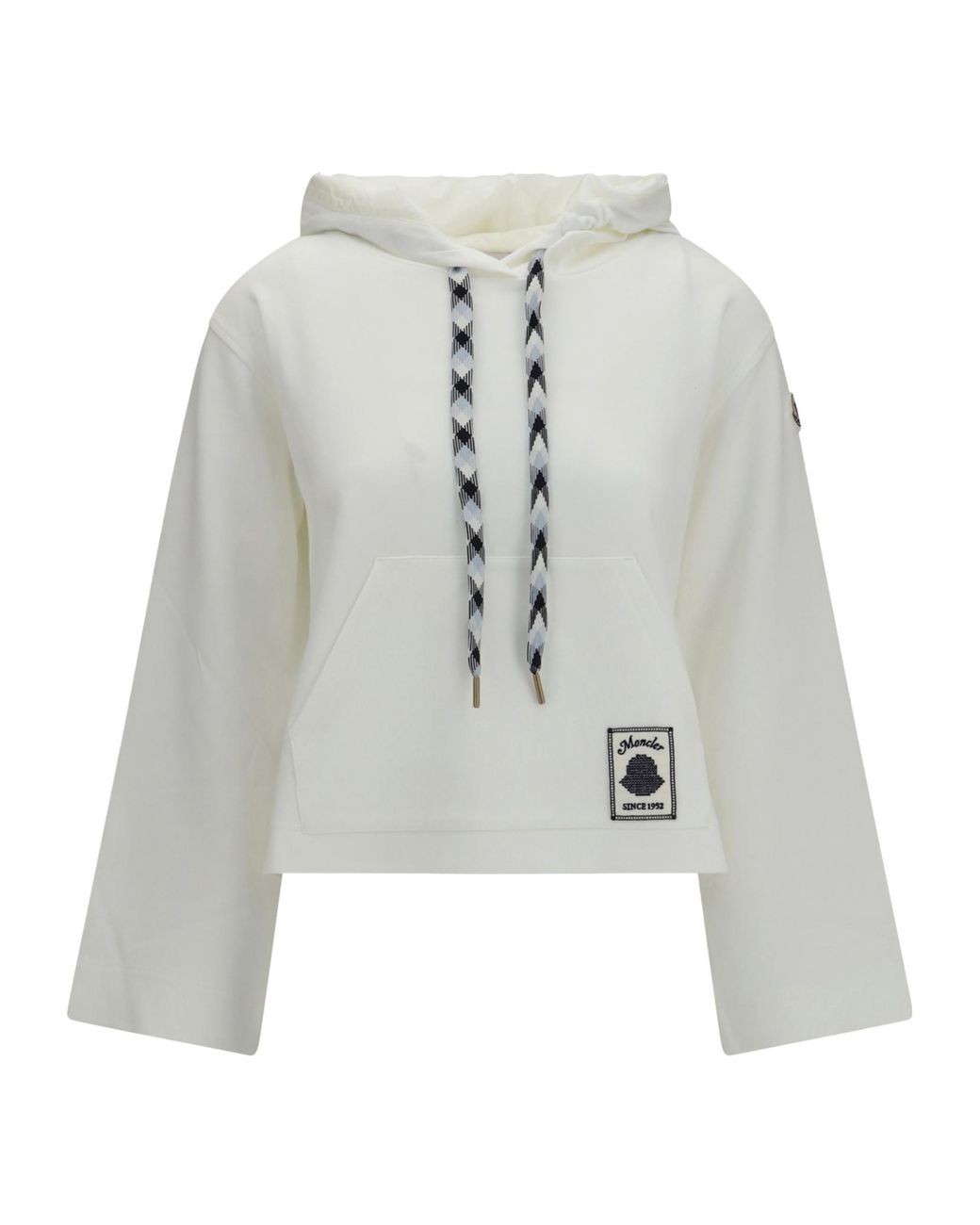 Moncler Gray Cotton Blend Hoodie
