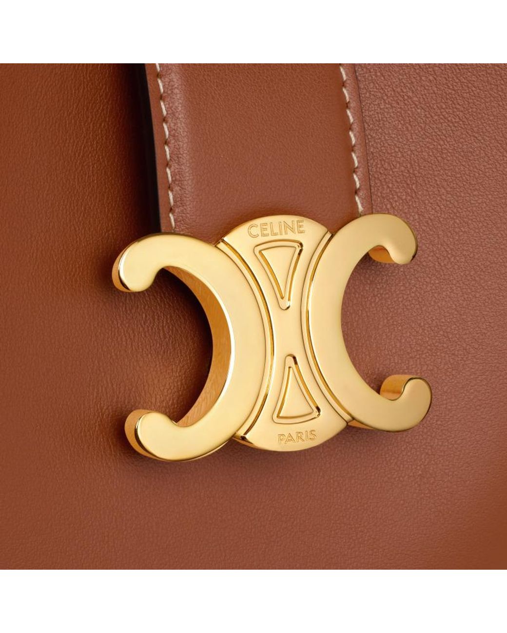 Céline Brown Small Bucket Louise