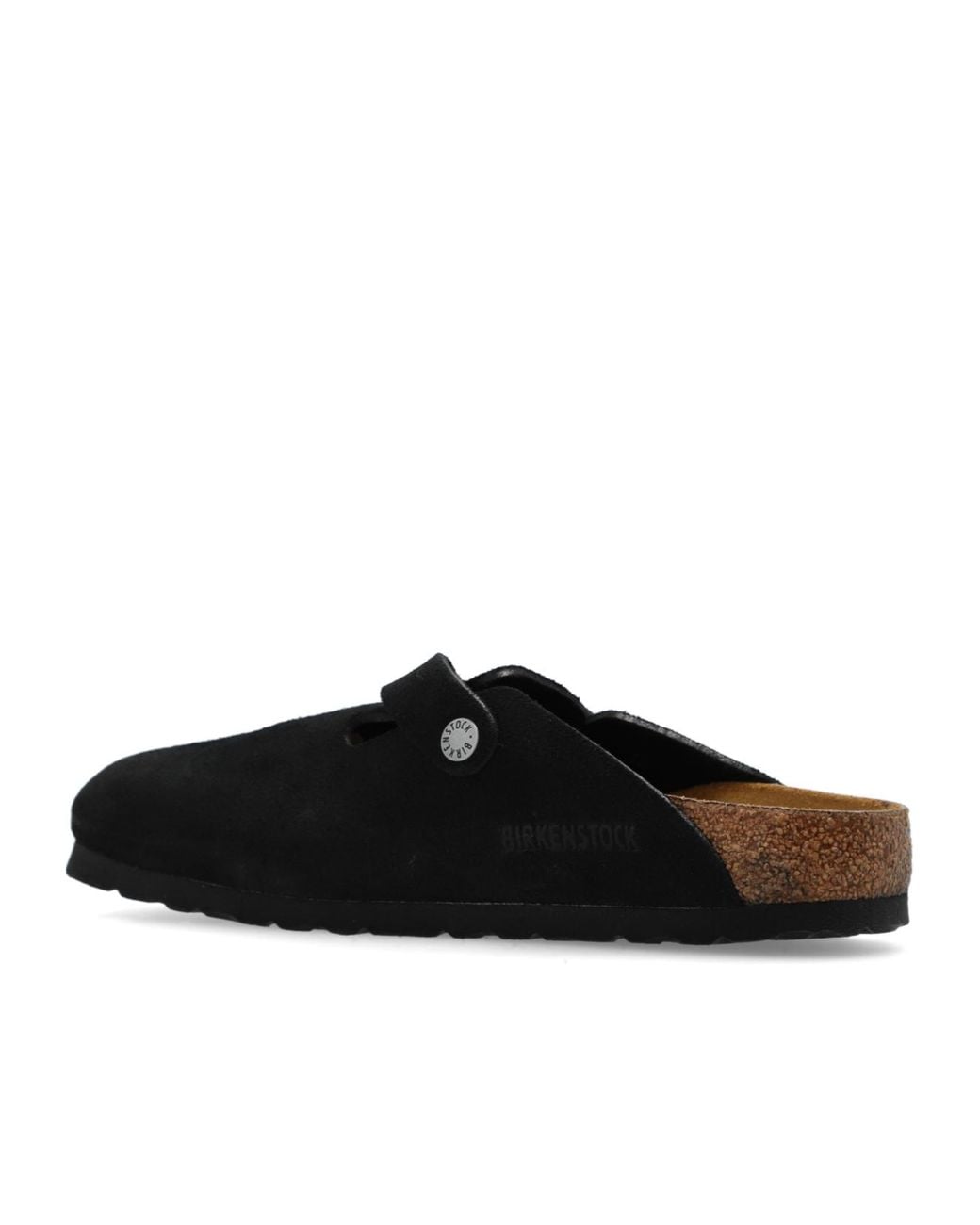Birkenstock Black Boston Slip-On Mules