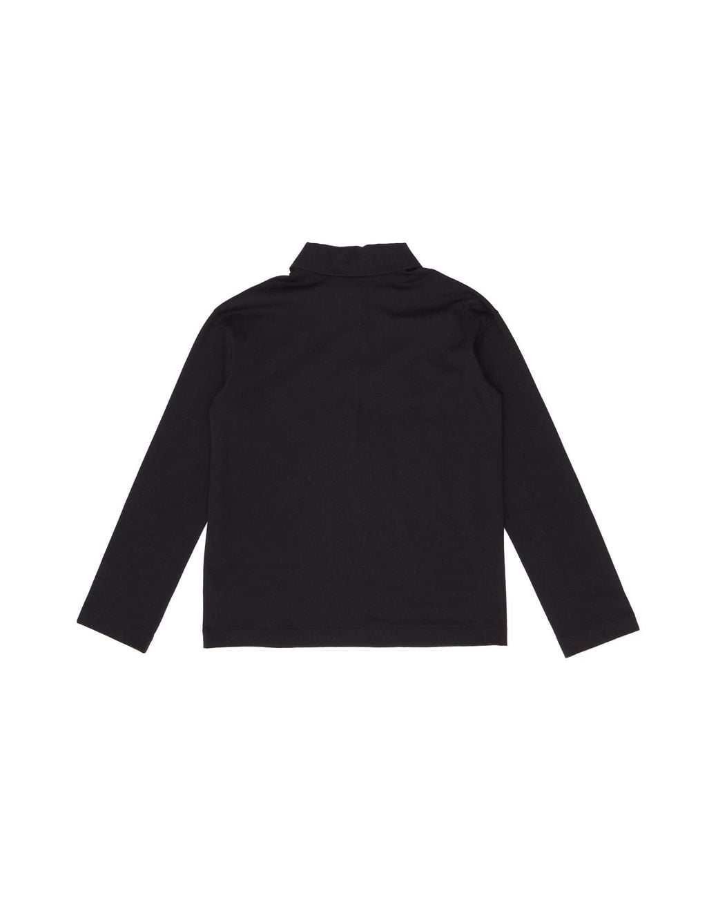 The Row Blue Long-Sleeved Polo Shirt
