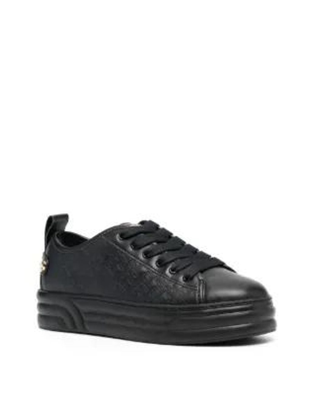 Liu Jo Black Cleo Low-Top Sneakers