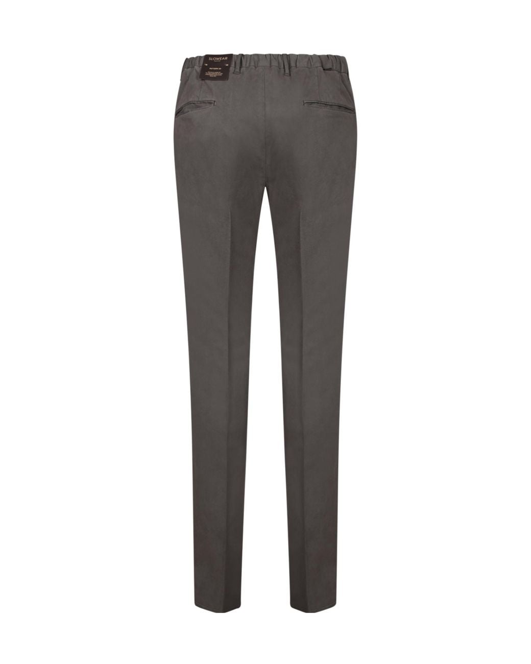 Incotex Gray Adjustable Waistband Slim Pants for men