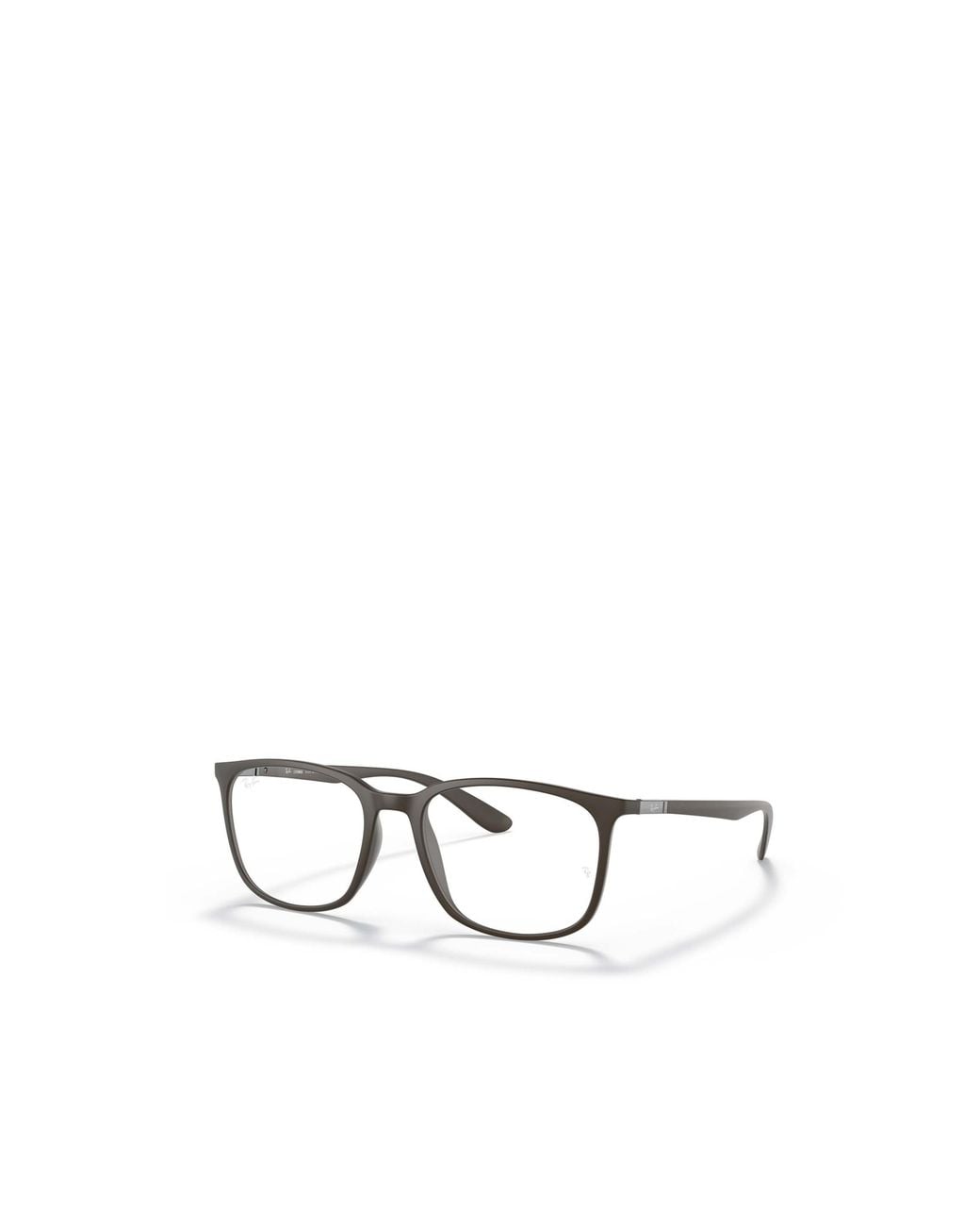 Ray-Ban Metallic Square-Frame Glasses for men