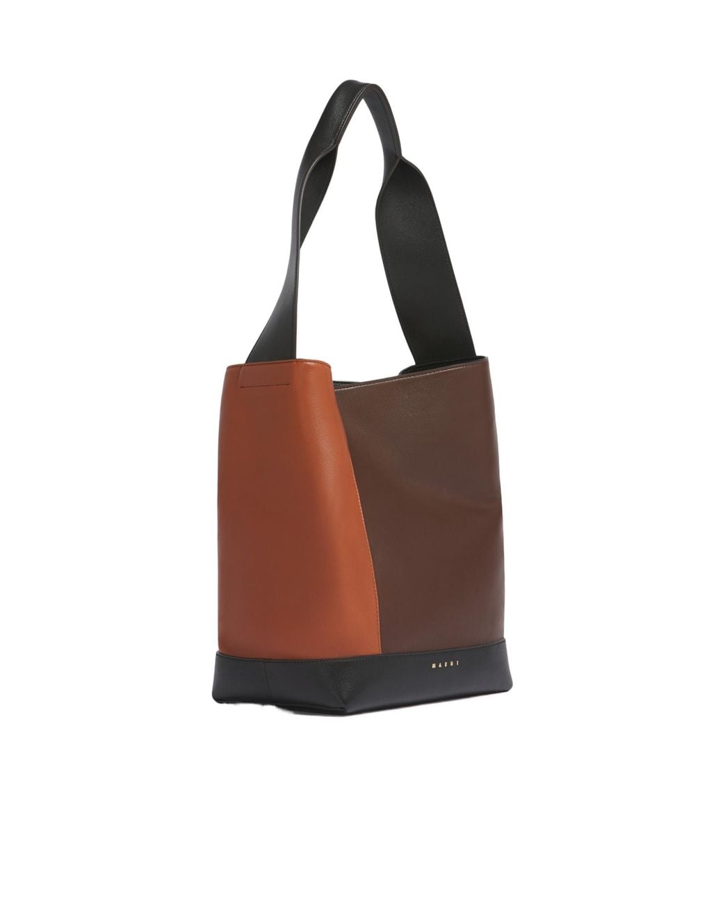 Marni Orange Leather Pod 2.0 Bag