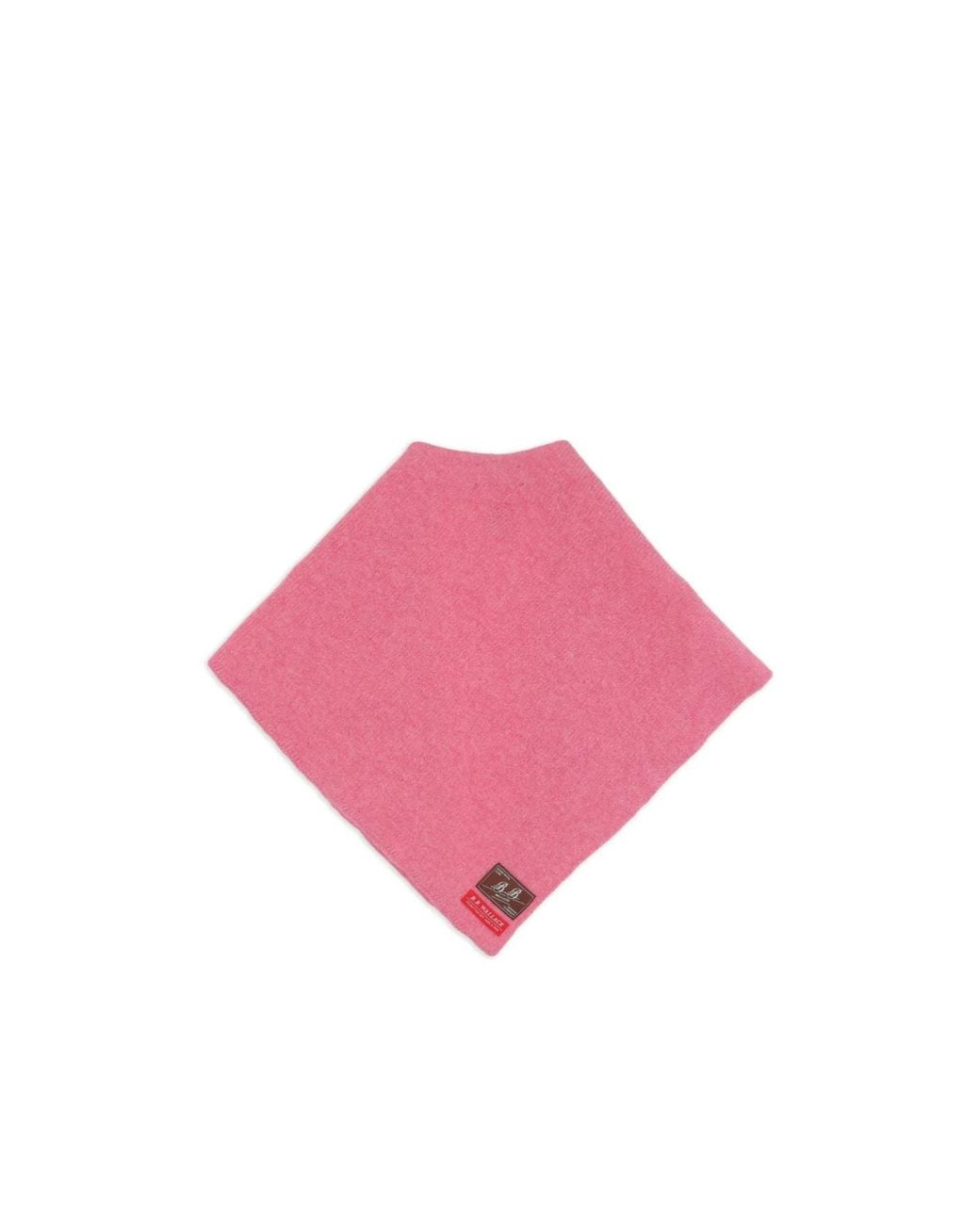 B.B. Wallace Pink Knit Triangular Scarf