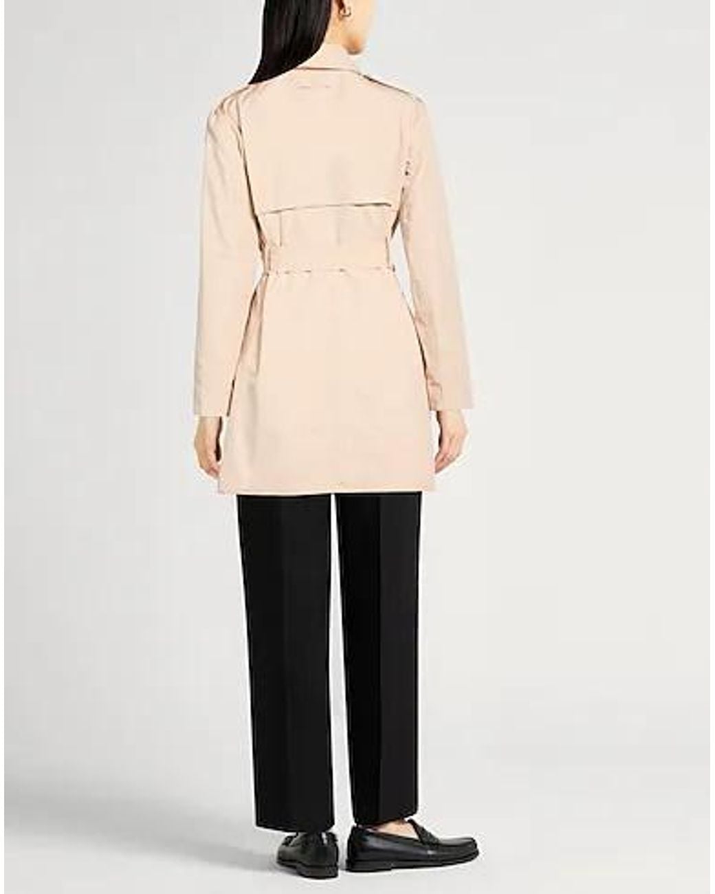 MAX&Co. Natural Classic Long Trench Coat