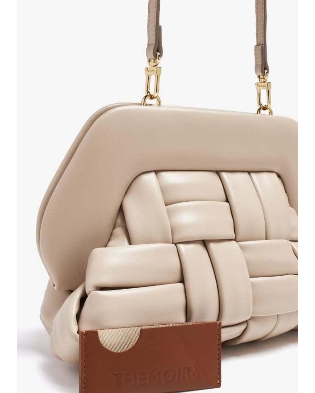 THEMOIRÈ Natural Tia Clutch Bag