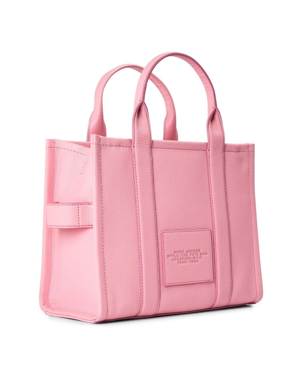Marc Jacobs Pink Medium Leather Tote Bag