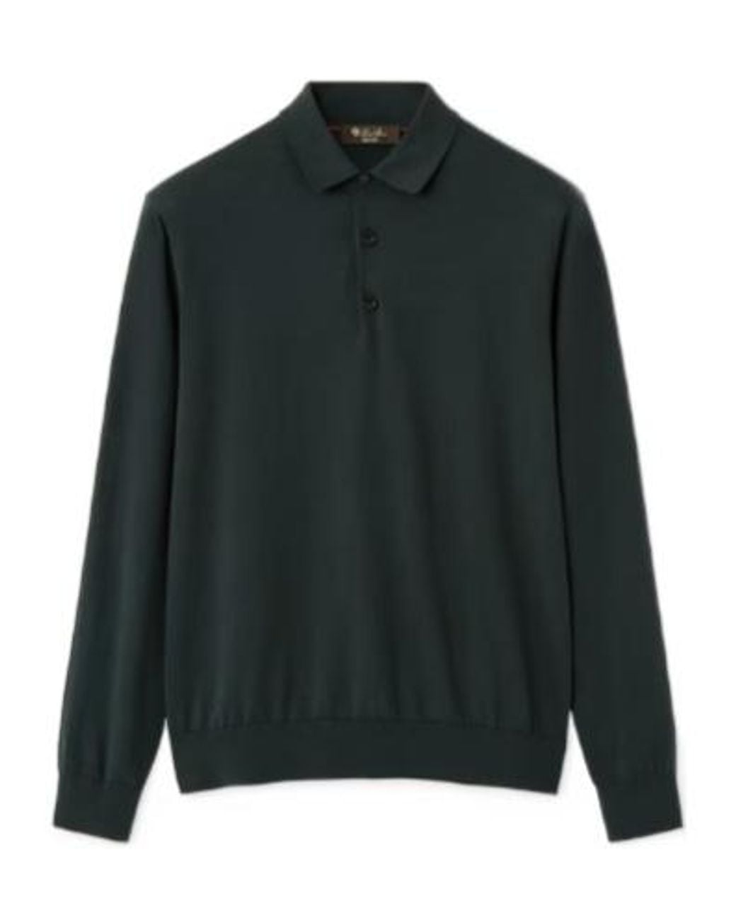 Loro Piana Green Polo Shirt for men