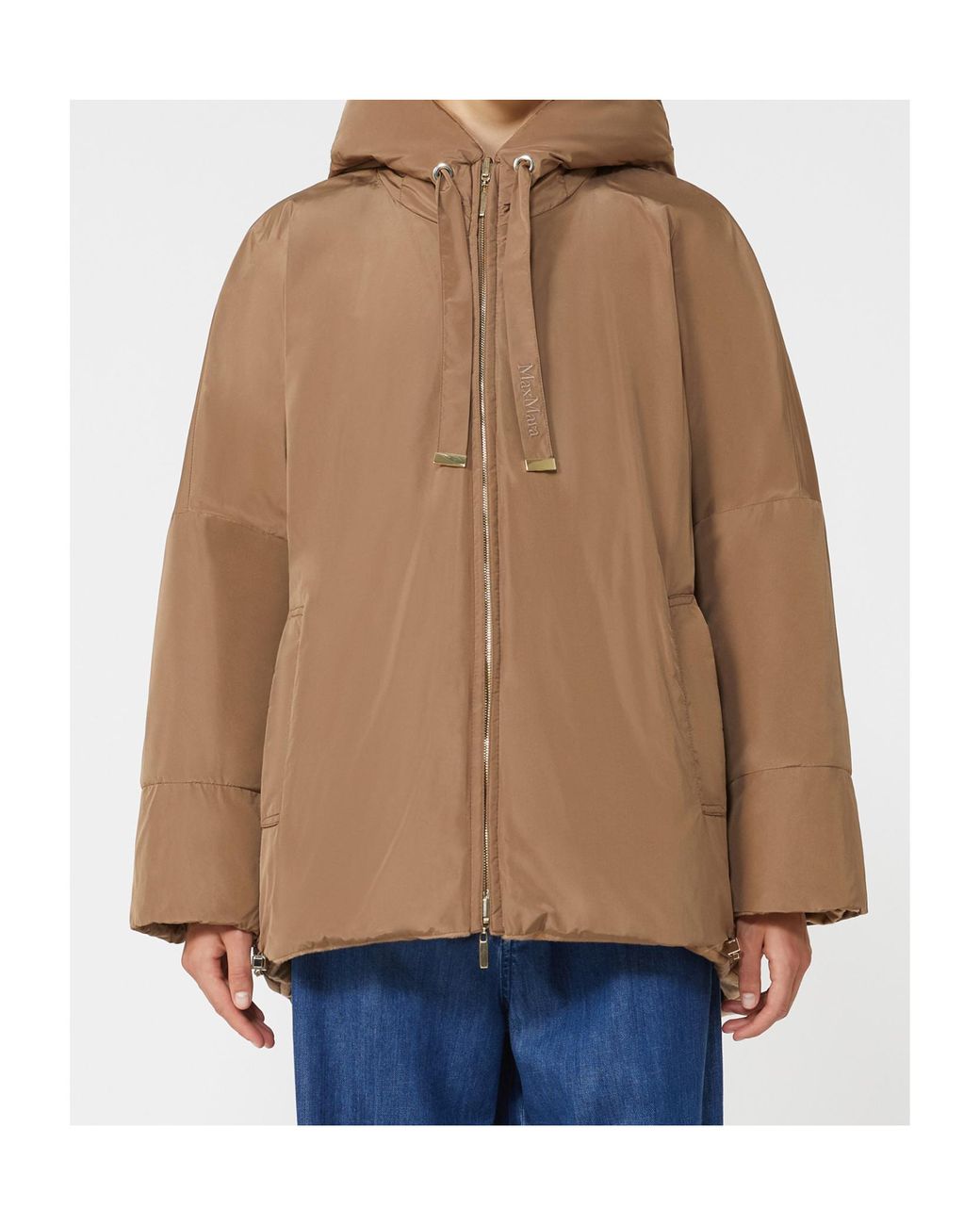 Max Mara Natural The Cube Desiderio Reversible Padded Jacket
