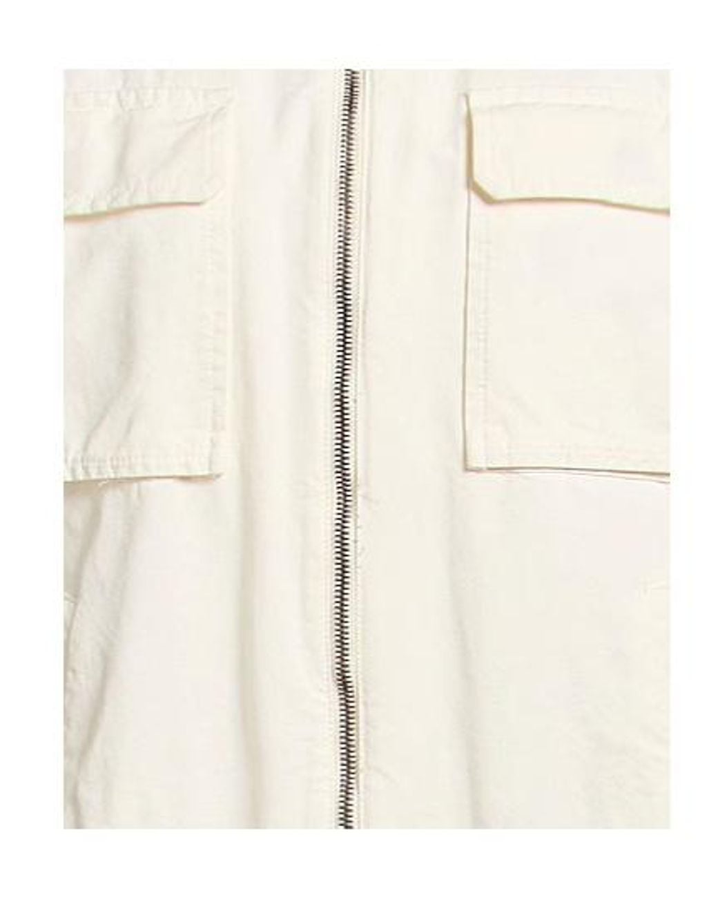 MM6 by Maison Margiela White Minimalist Sleeveless Vest