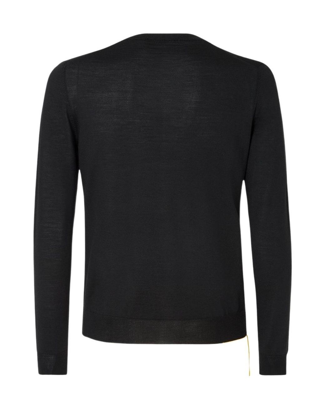 Fendi Black Wool Sweater for men