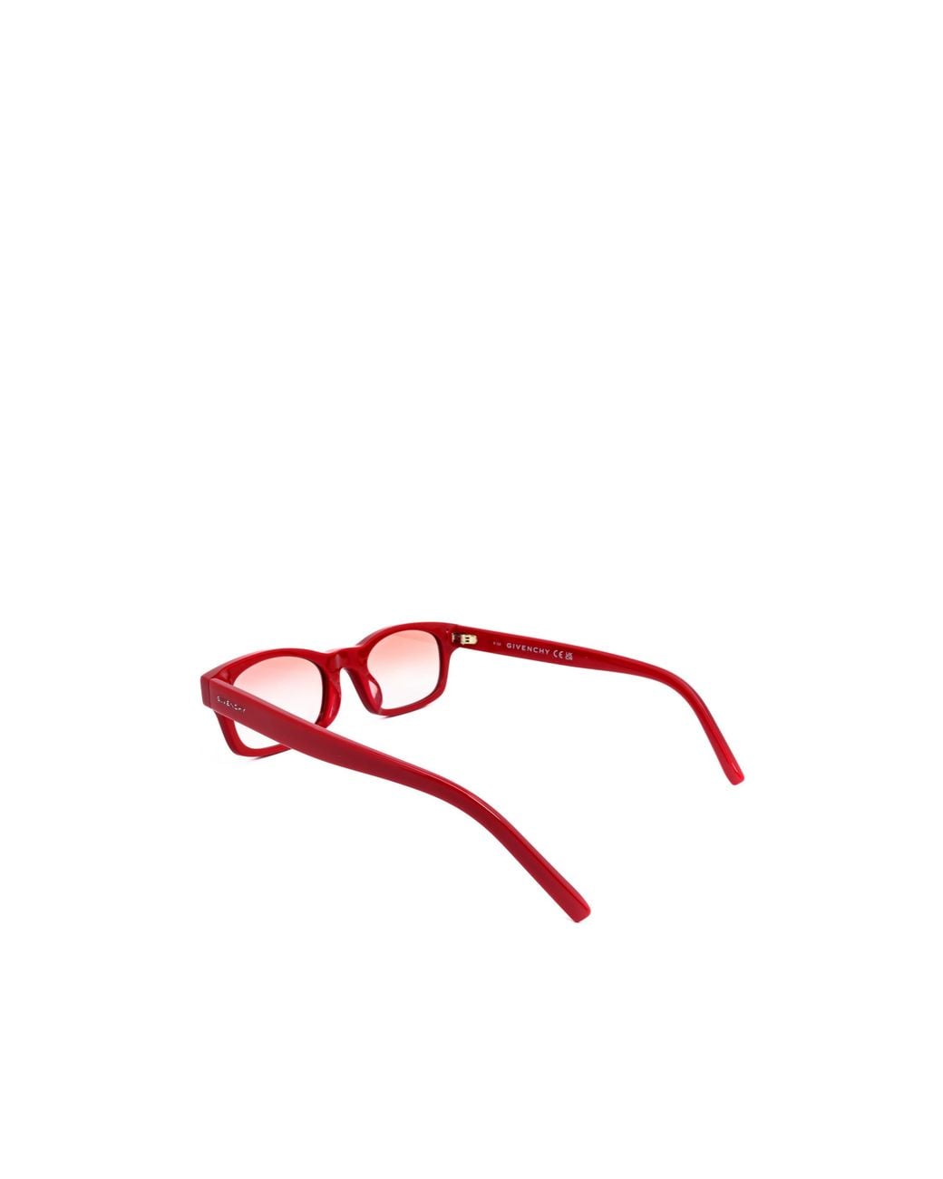 Givenchy Red Eyewear Rectangular Frame Sunglasses for men
