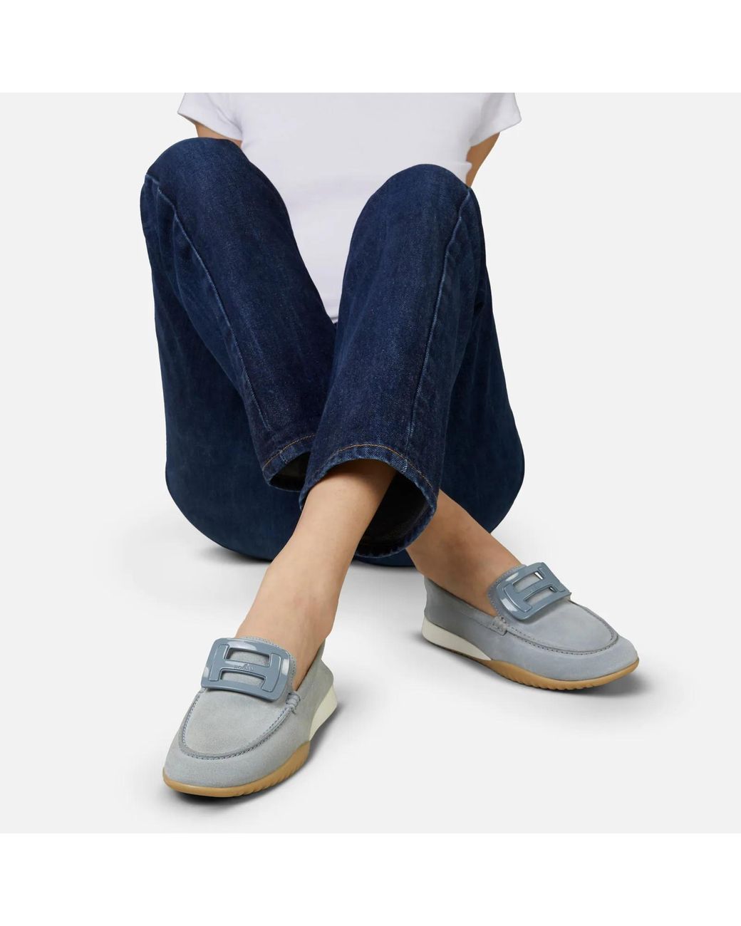 Hogan Gray Olympia-Z Love Shoes