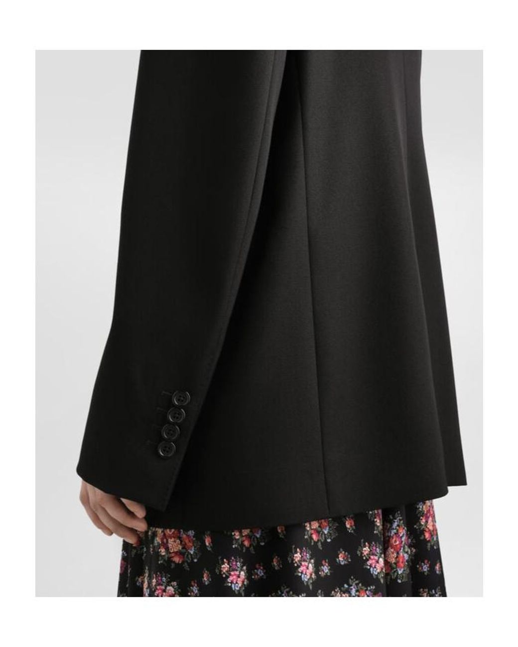 Dolce & Gabbana Black Single-Breasted Jacket