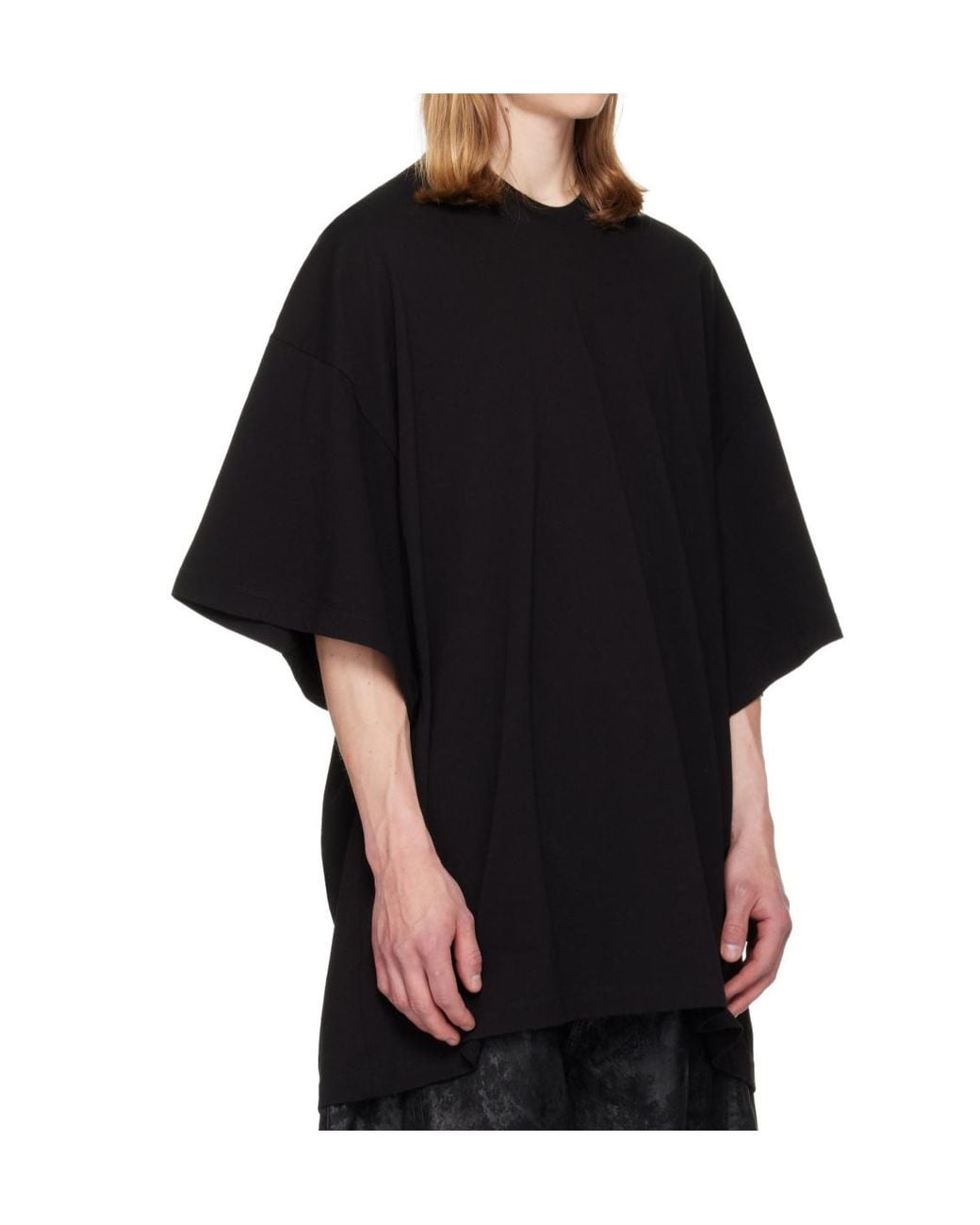 Julius Black Super Big T-Shirt for men