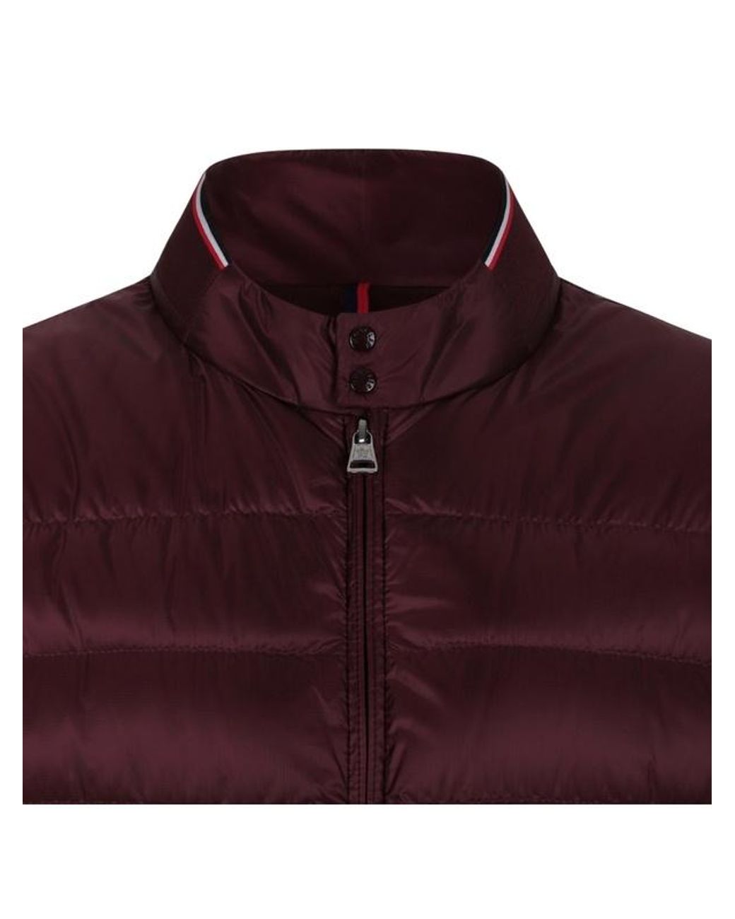 Moncler Red Rigel Short Padded Jacket for men