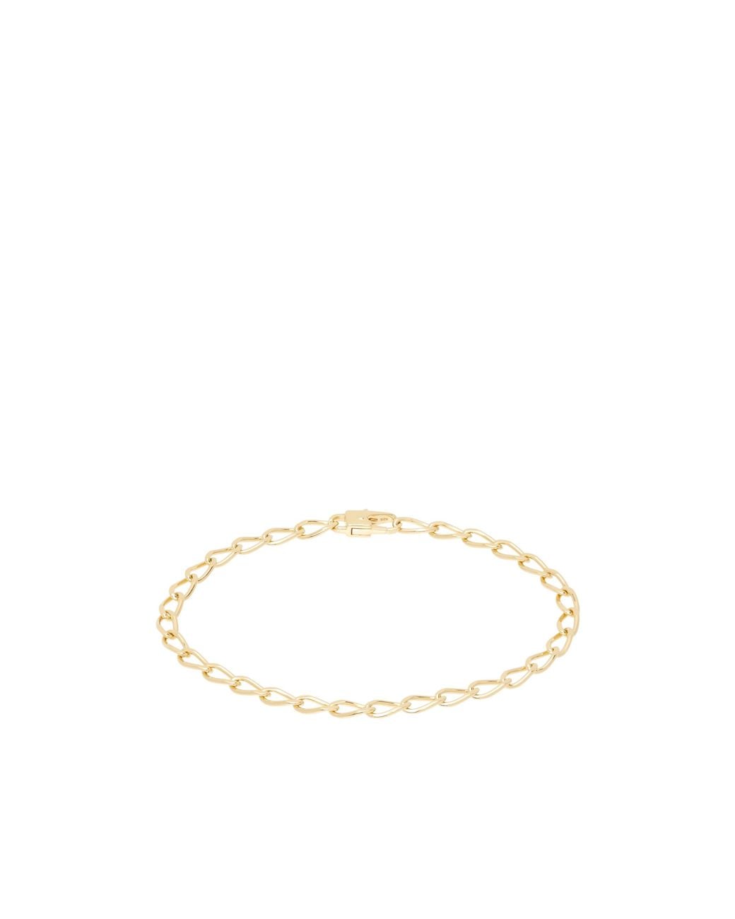 Tom Wood White Arlo Medium Bracelet for men
