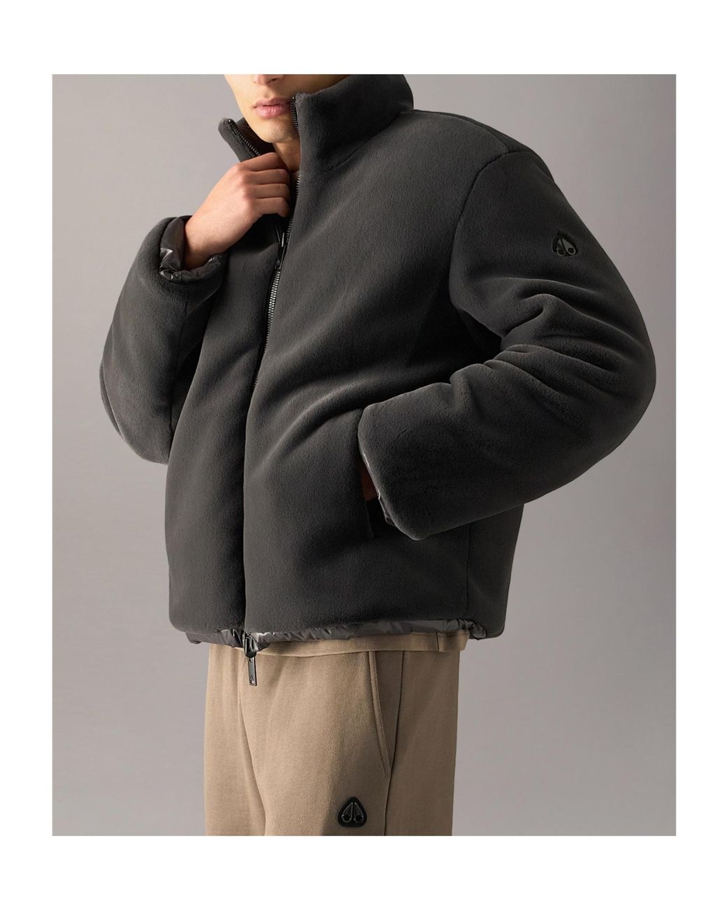 Moose Knuckles Black Kings Reversible Down Puffer for men