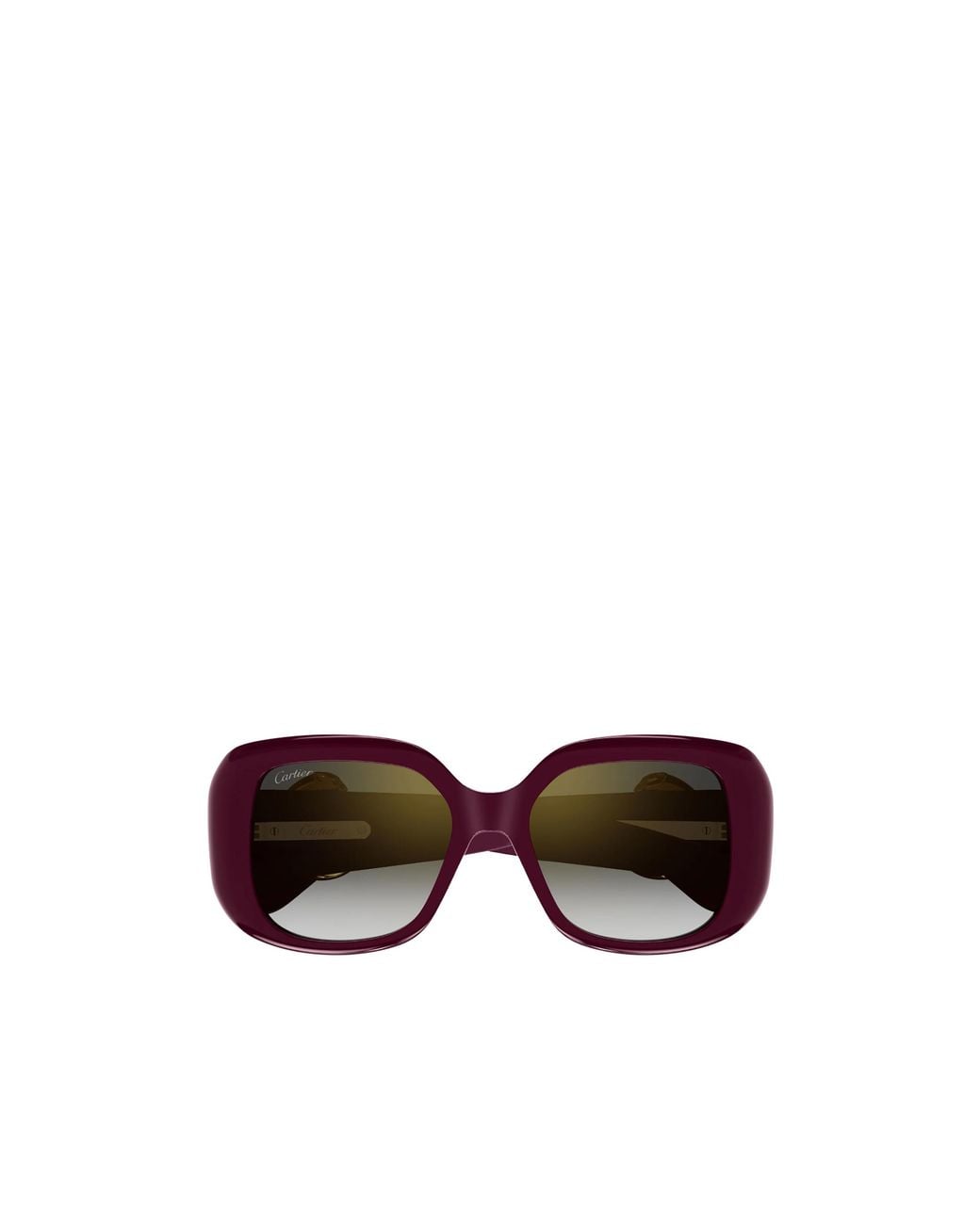 Cartier Multicolor Square Frame Sunglasses