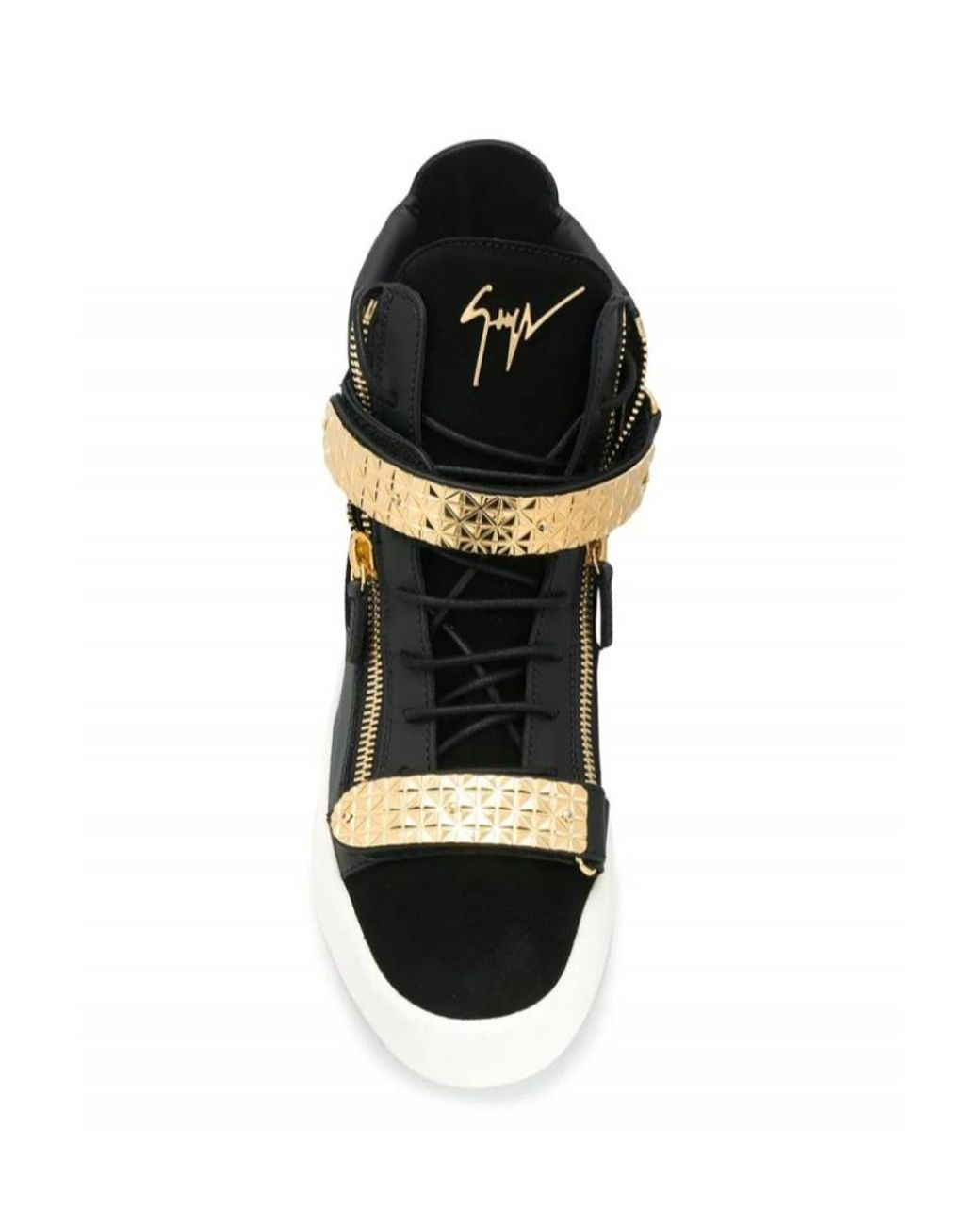 Giuseppe Zanotti Black High-Top Sneakers for men
