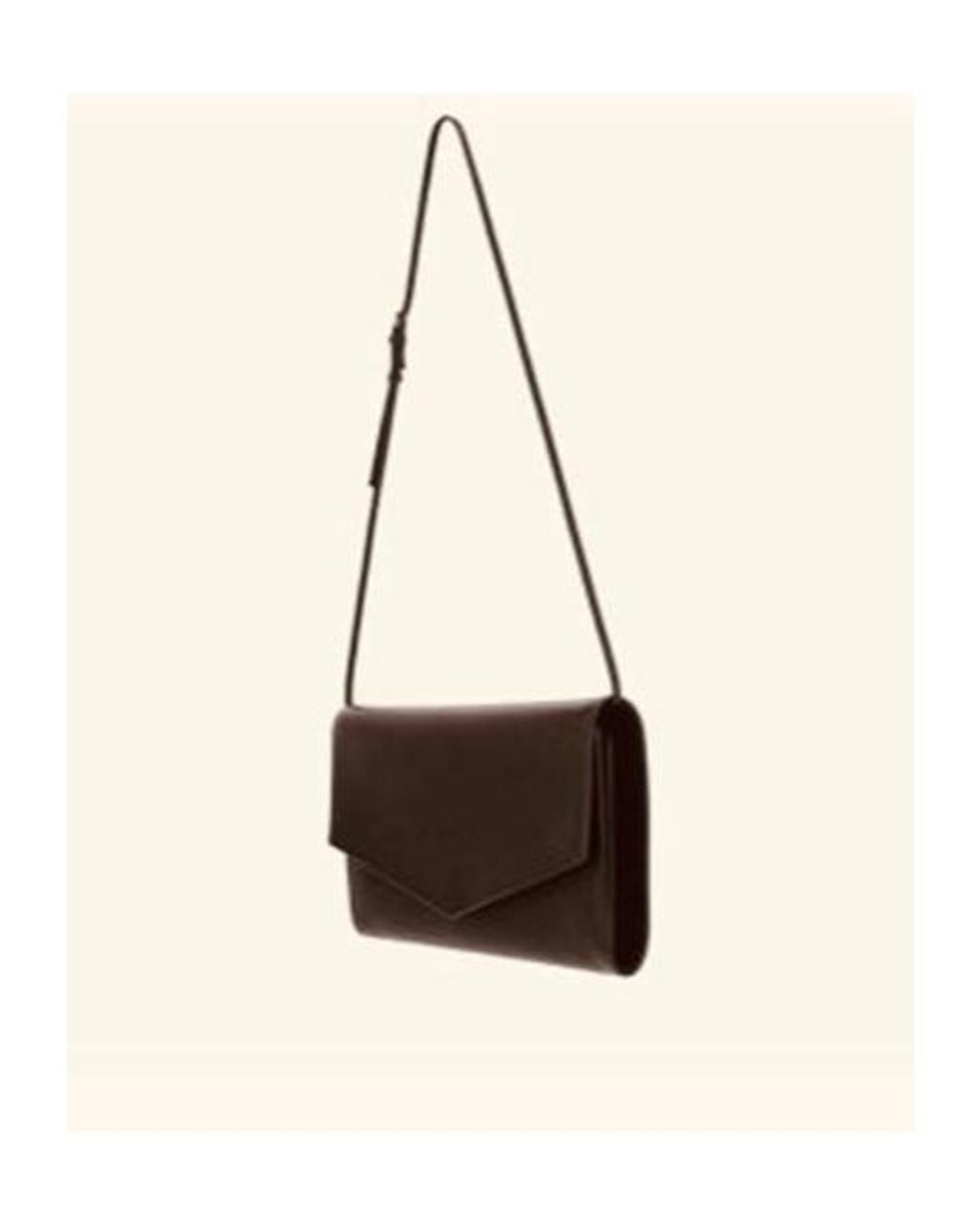 The Row White Flap Shoulder Bag