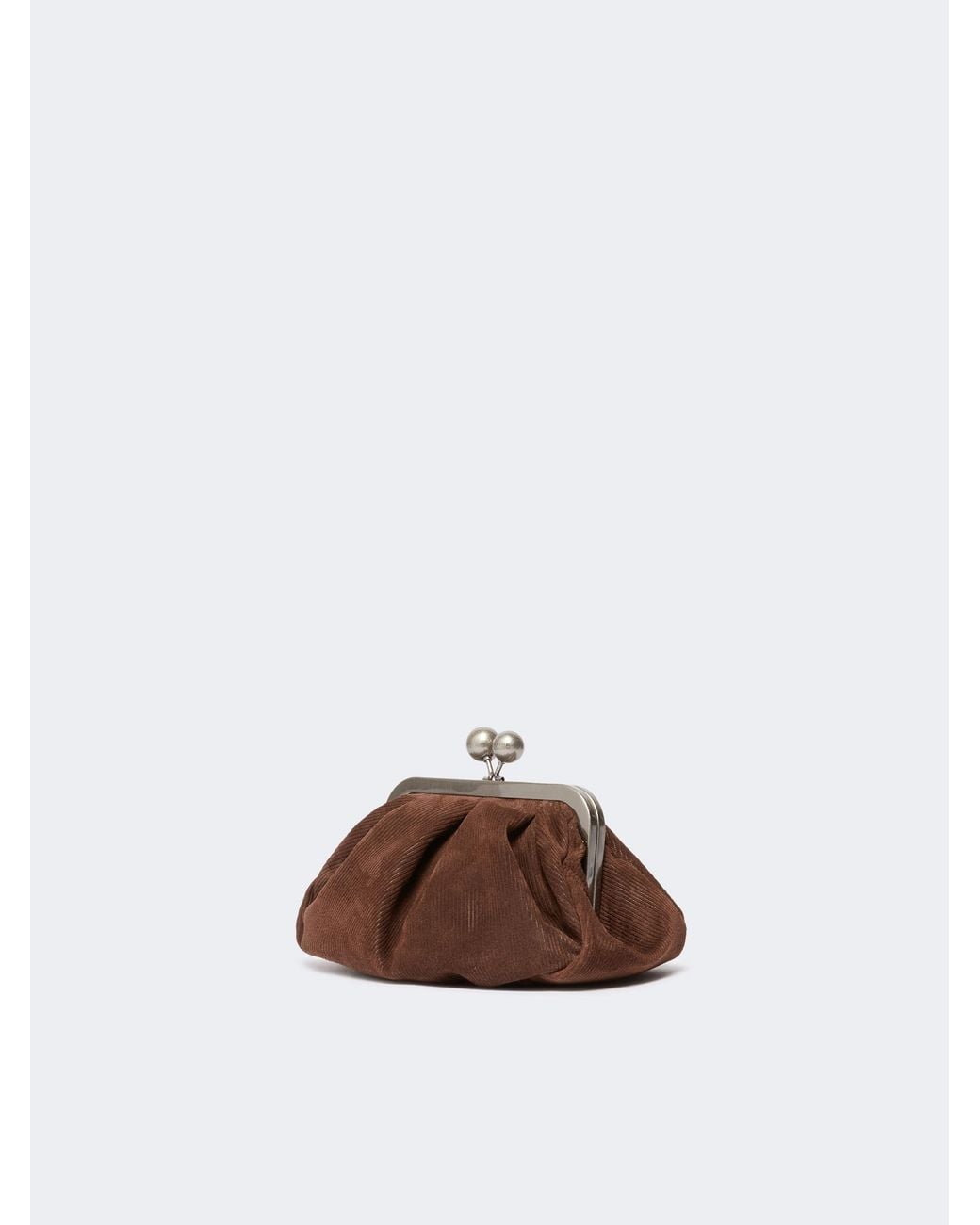 Weekend by Maxmara Brown Pasticcino Leather Clutch Bag