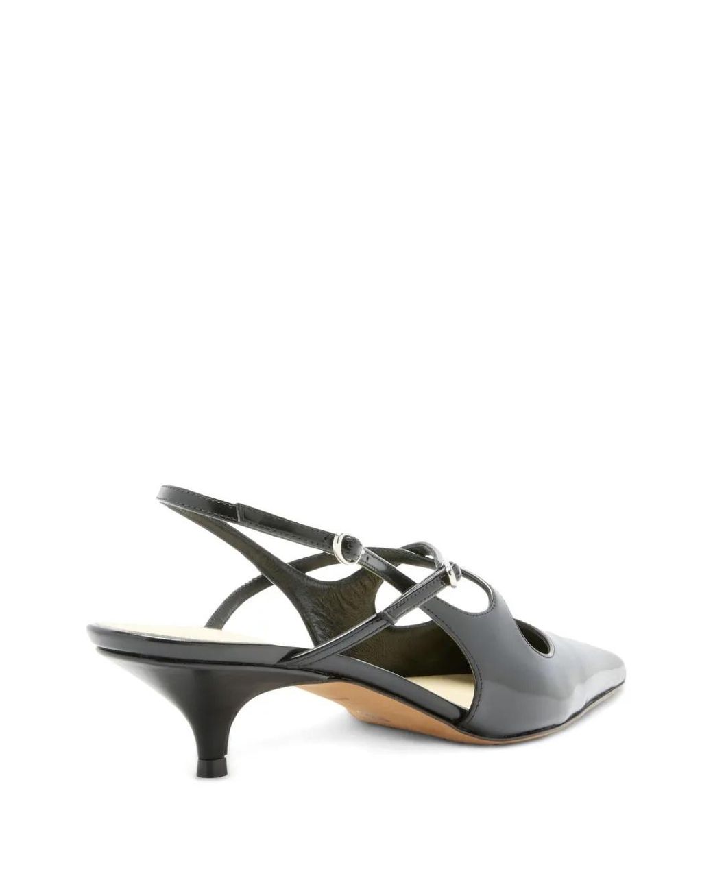 Proenza Schouler Black Slingback Pumps