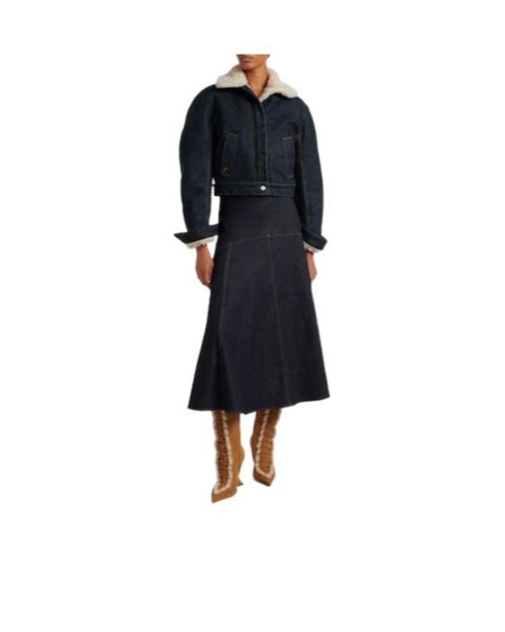 Paris Texas Brown Versatile Knee-High Boots