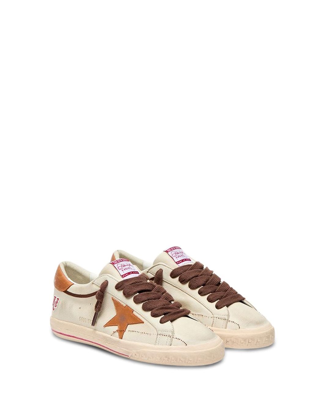 Golden Goose Deluxe Brand Multicolor Vintage-Inspired Low-Top Sneakers With Distinctive Star Emblem for men