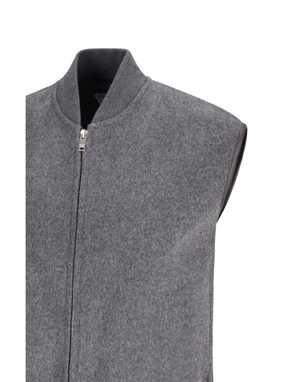 Bottega Veneta Blue Double Face Gilet