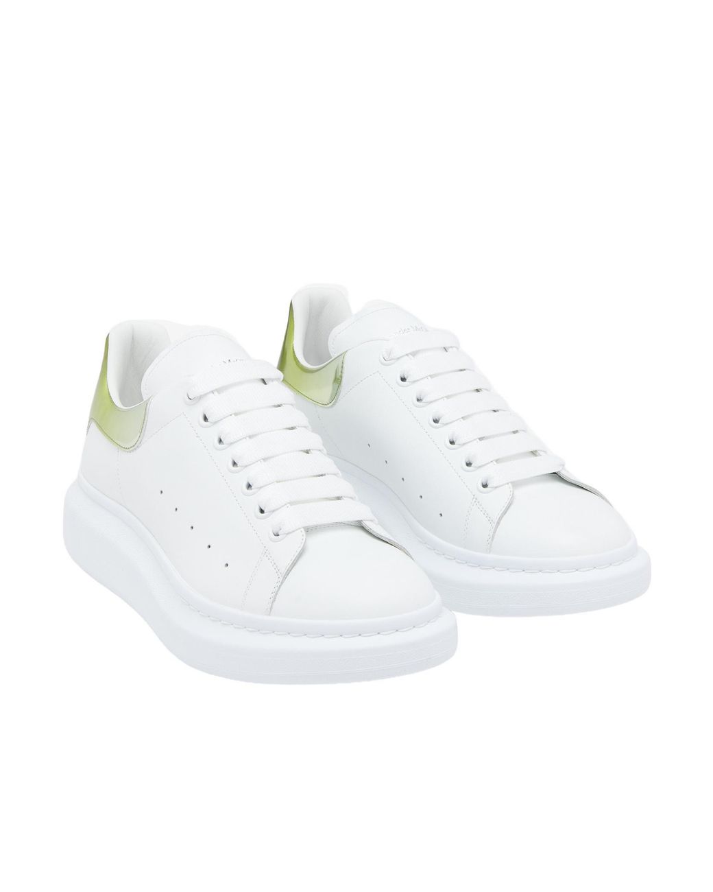 McQueen White Oversized Platform Sneakers