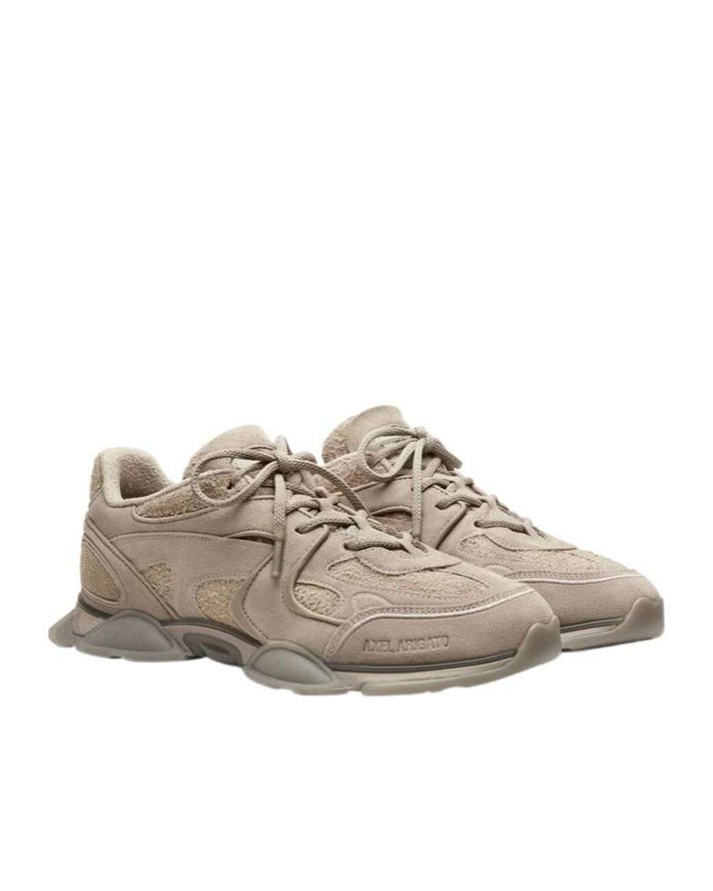 Axel Arigato Gray Lace-Up Sneakers for men