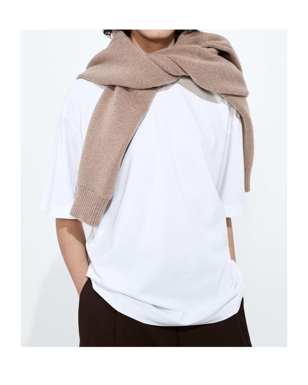 Bottega Veneta White Jersey T-Shirt