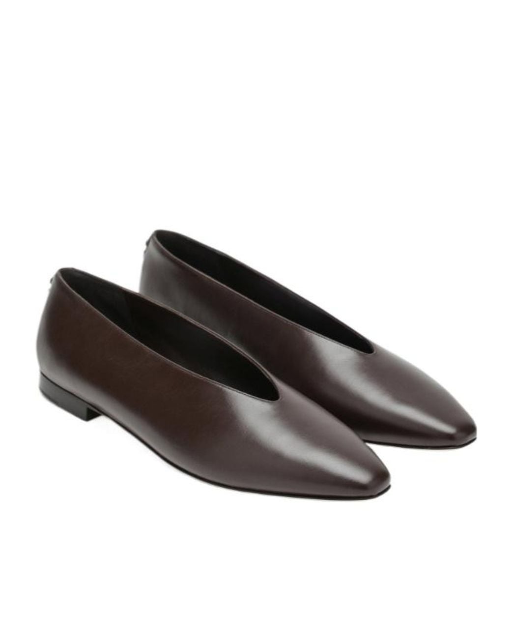 Jimmy Choo Brown Margot Ballet Flats