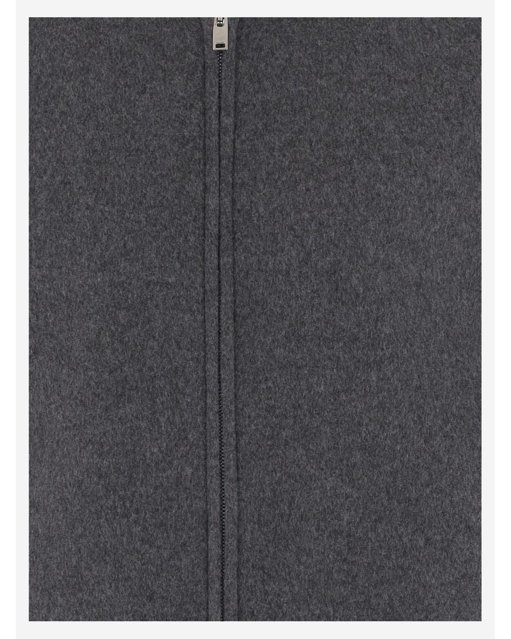 Bottega Veneta Blue Double Face Gilet