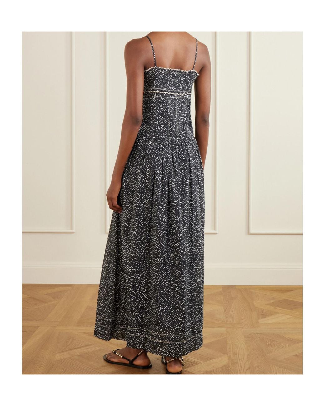 Isabel Marant Gray Casual Lightweight Maxi Dress