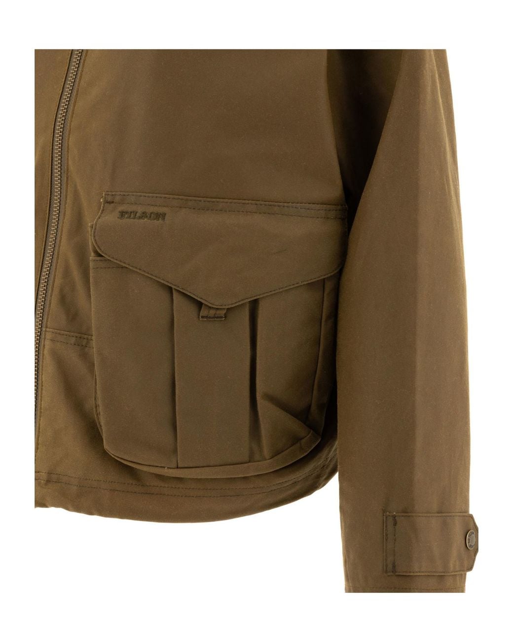 Filson Green Shelter Lightweight Waxed Jacket