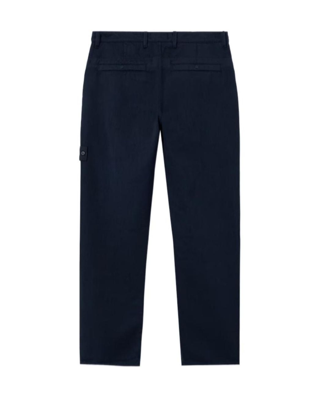Stone Island Blue Regular-Fit Chino Pants for men