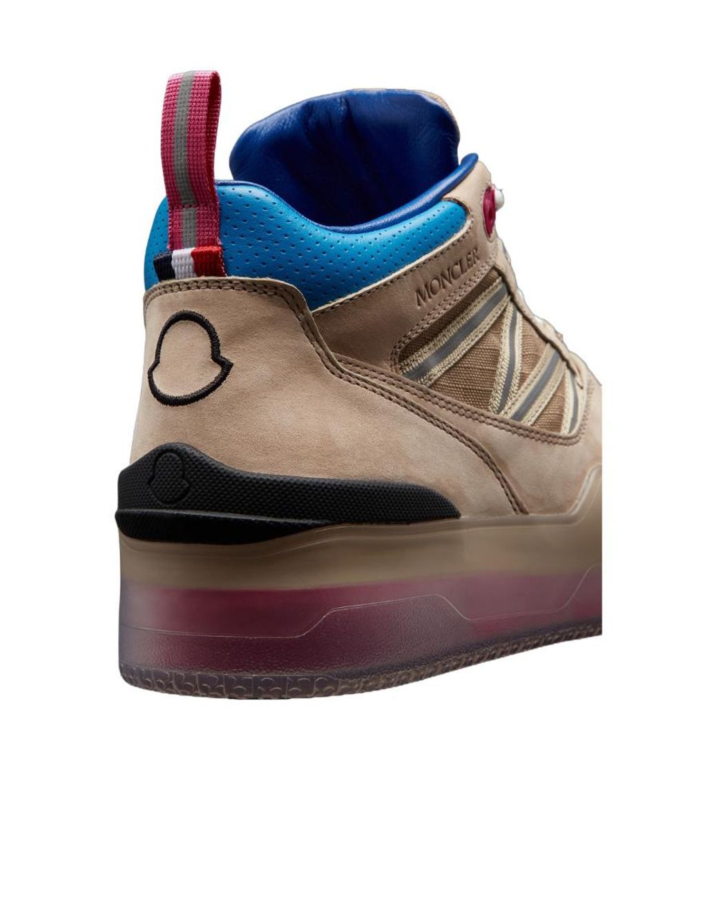 Moncler Brown Pivot High Top Trainers