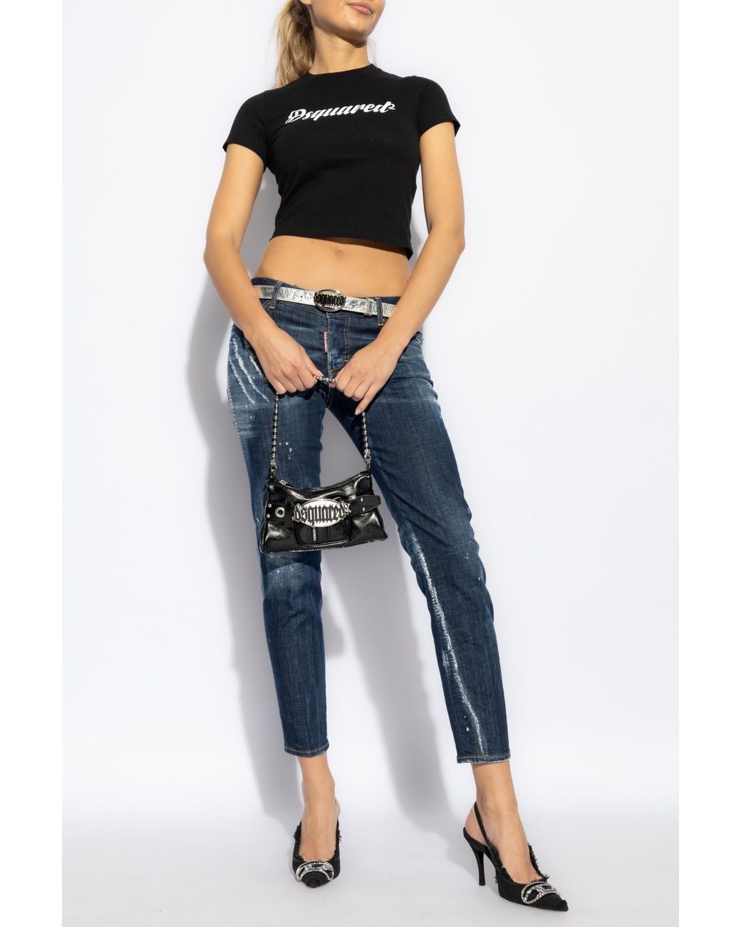 DSquared² Blue Jennifer Tapered Jeans
