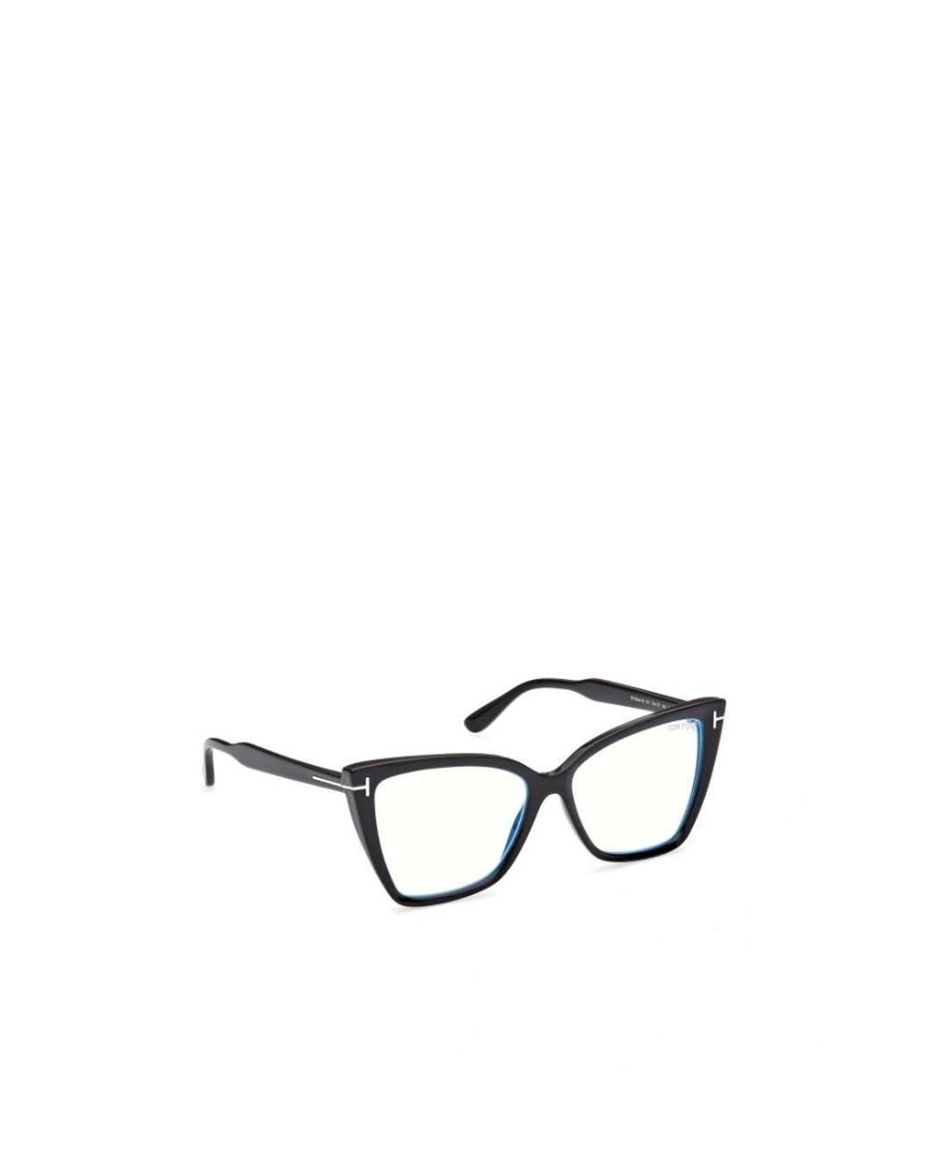 Tom Ford White Eyewear Cat-Eye Frame Glasses