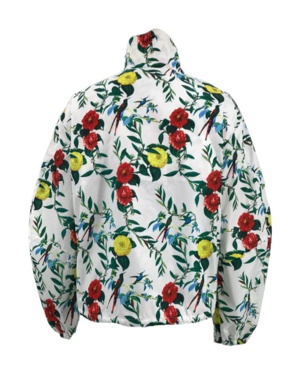 Armani Jeans Green Printed Zipper Casual Jacket
