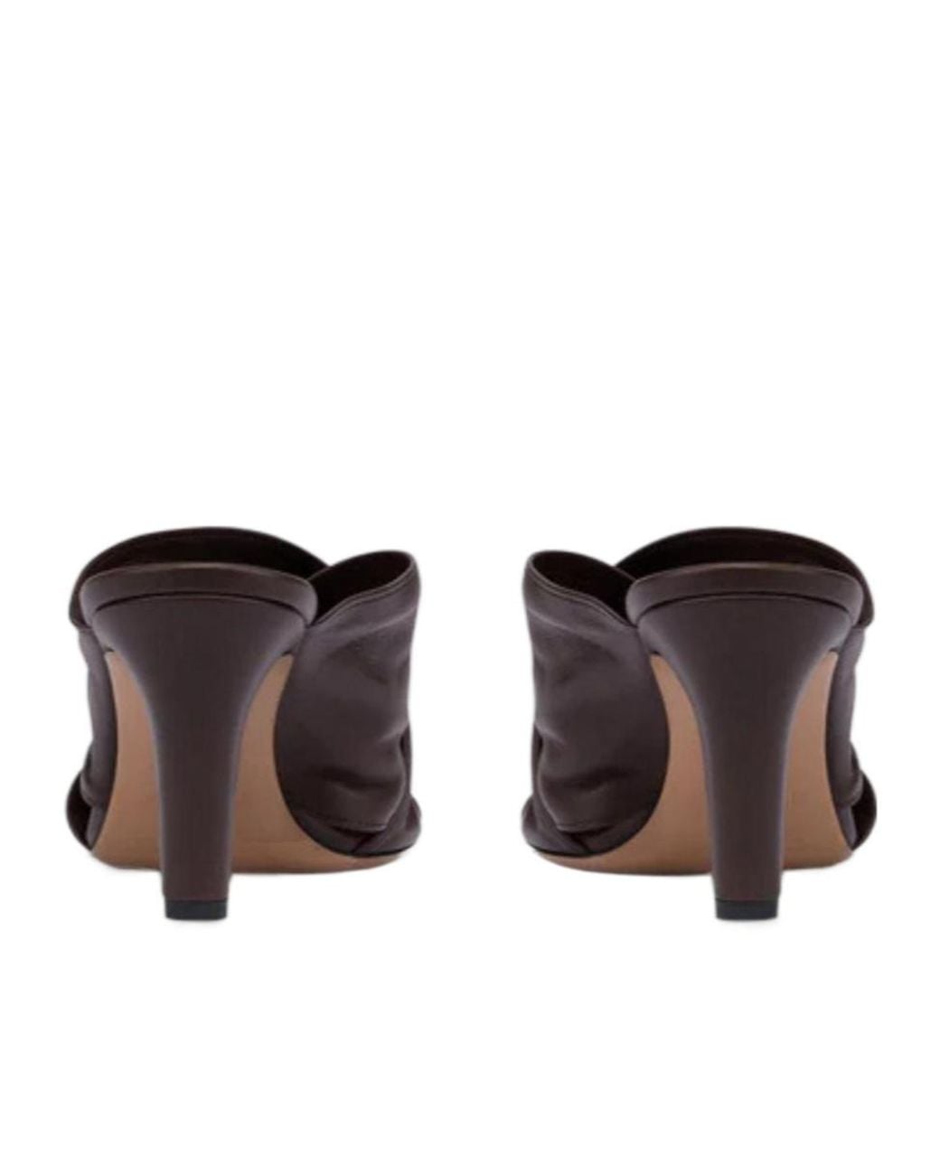 Paris Texas Brown 75Mm Maria Mules